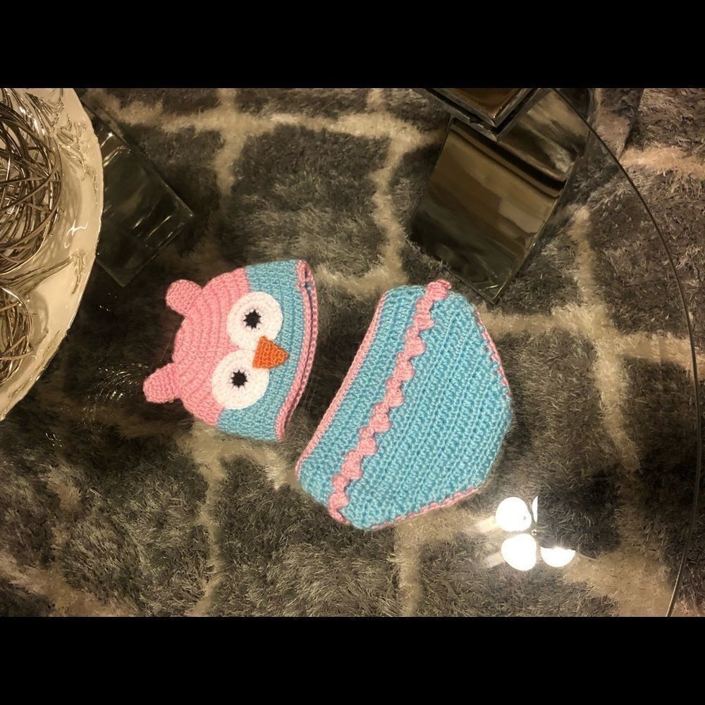 Infant Owl photo prop costume
